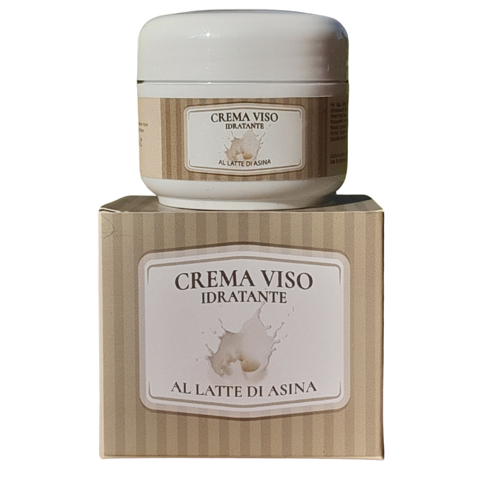 Crema viso idratante al Latte di Asina 50 ml - Bioloerbe