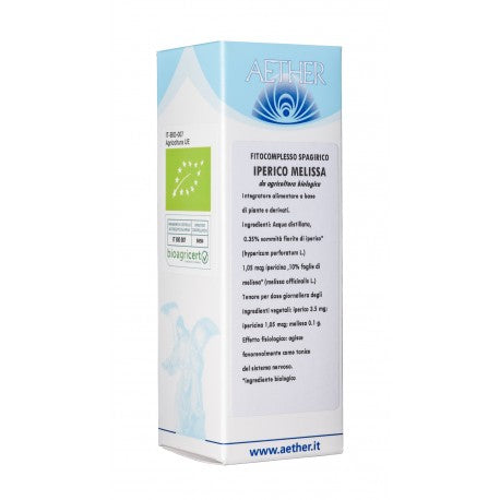 Iperico Melissa integratore alimentare a base di piante e derivati 50 ml - aether