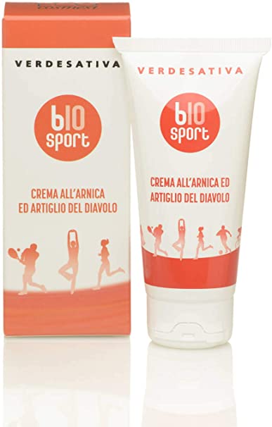 Crema all'ARNICA ed Artiglio del Diavolo (Iperico e Centella Asiatica) - Verdesativa - Bio e Vegan - Cruelty free - Nickel Tested