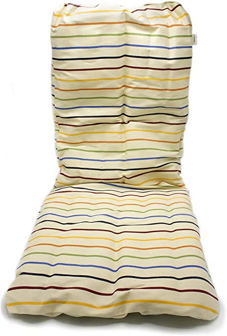 SCEN Sedile schienale auto con federa lavabile in pula di Farro bio, Senza Cerniere e Parti Metalliche, Made in Italy, qualità Sartoriale Toscana