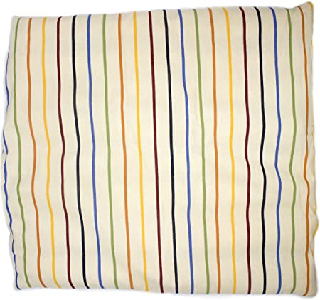 SCEN Cuscino yoga Zabuton 60x60 cm. in pula di Farro bio, Senza Cerniere e Parti Metalliche, Made in Italy, qualità Sartoriale Toscana