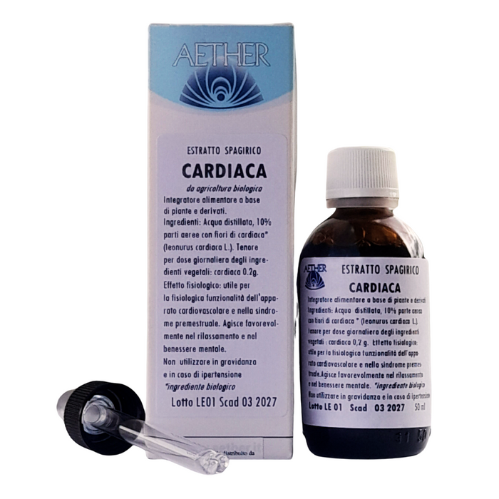 Cardiaca integratore alimentare a base di piante e derivati - Aether