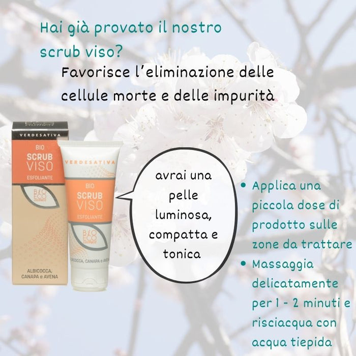 Bio Scrub Viso Esfoliante - Verdesativa