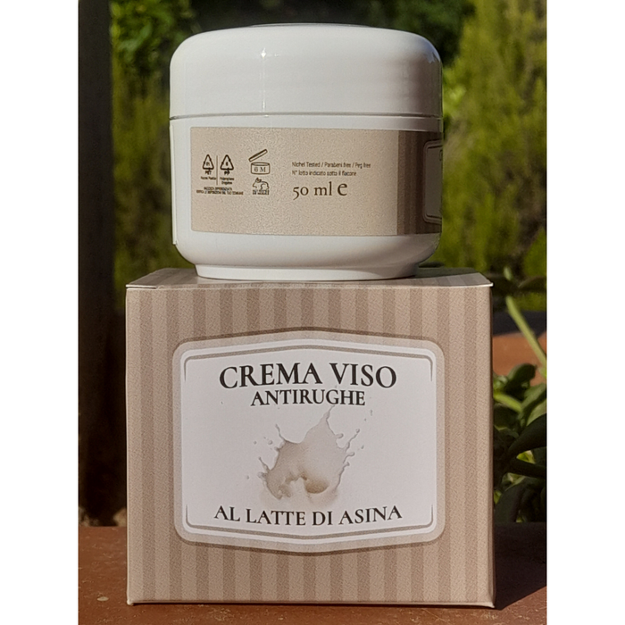 Crema Antirughe al Latte di Asina 50 ml - Bioloerbe