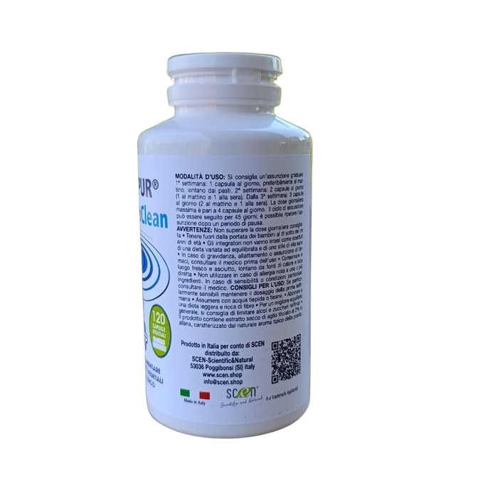 Elkopur V‑PhytoClean – Depurazione Intestinale Avanzata | Estratti Vegetali + Probiotici + Zinco