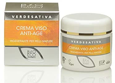 Crema viso Bioattiva Anti Age - Rigenerante per pelli mature - Verdesativa