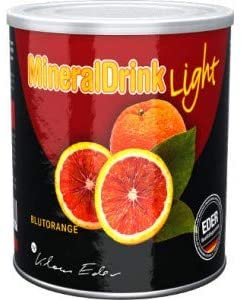 Mineraldrink light - Scen - 450 gr di Sali minerali e vitamine In polvere - gusto arancia rossa, per 14 litri di bevanda ipotonica
