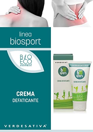 Crema Defaticante Piedi e Gambe BIO SPORT - Bio e Vegan - favorisce il microcircolo - lenitiva e rinfrescante - testata dermatologicamente - priva di metalli pesanti