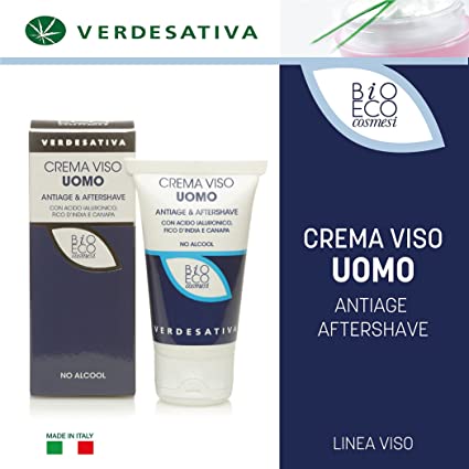 Crema viso UOMO - Anti age & after shave