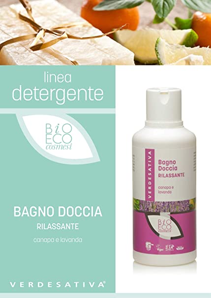 Bagno Doccia - canapa e lavanda - RILASSANTE