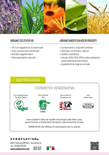Verdesativa BioBaby Pasta Barriera (Crema Pannolino) Bio & Vegan - altamente dermocompatibile - Dermorigenerante ml 100