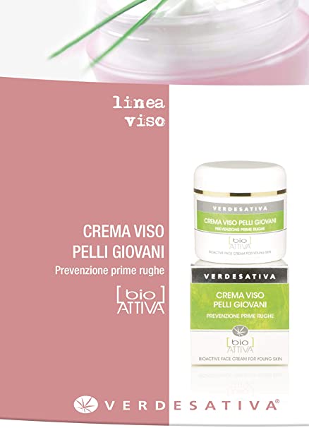 Crema viso Bioattiva PELLI GIOVANI (prevenzione prime rughe)