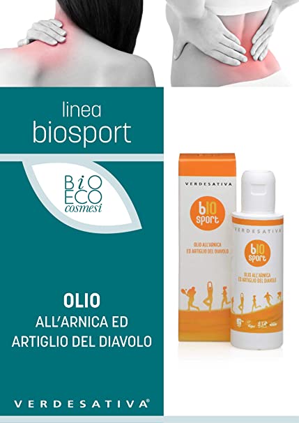 Olio all'ARNICA ed Artiglio del Diavolo (Iperico e Centella)