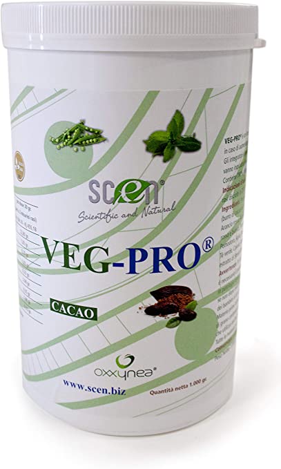 Scen - Veg-Pro Proteine del Pisello Isolate con Oxxynea e Cacao 1 kg