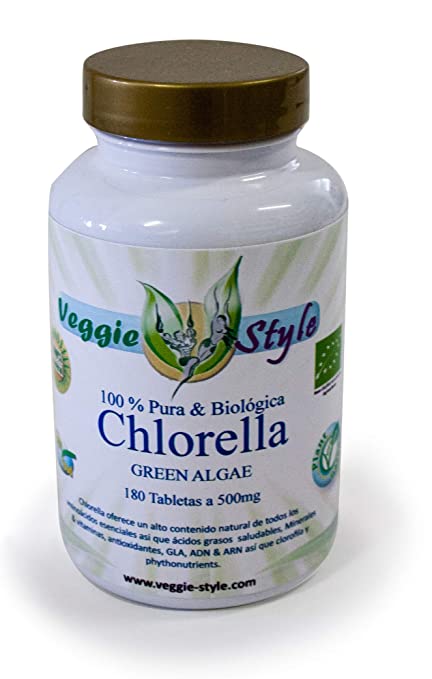 Chlorella 100% Pura Organica RAW Biologica