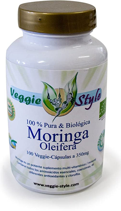 Moringa Oleifera 100% Pura Biologica RAW Vegan