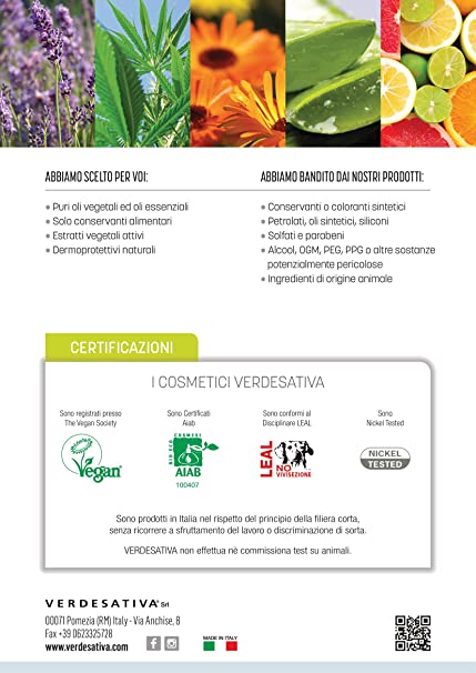 Crema all'ARNICA ed Artiglio del Diavolo (Iperico e Centella Asiatica) - Verdesativa - Bio e Vegan - Cruelty free - Nickel Tested