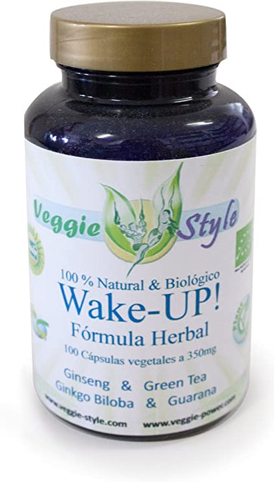 Wake-up Energizante Vegano Wake-Up 100% Natural y Biológico