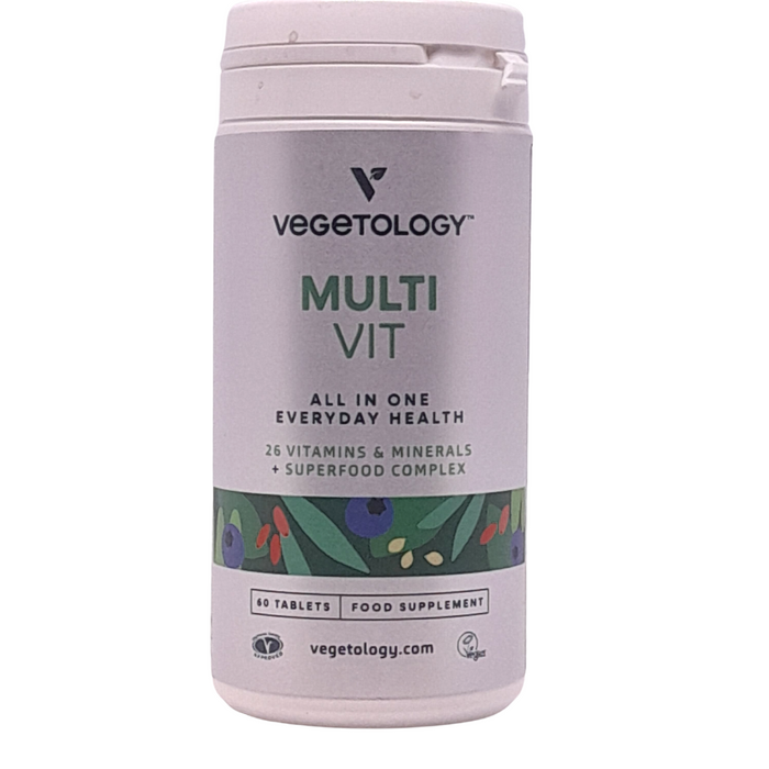 Vegvit - Multivit Scen - multivitaminico minerale vegetale vegano, 60 cps.